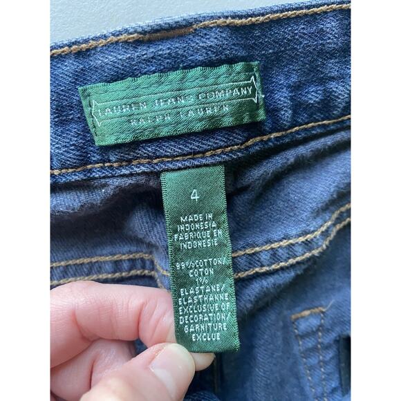 Ralph Lauren Jean Company Womens Classic Bootleg Medium Wash Western Country LRL - Picture 6 of 13